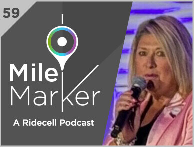 Ridecell Mile Marker podcast 59 with Shelly Frank, Director of National Accounts for DAA Southwest and DAA Rockies and co-founder of GROW